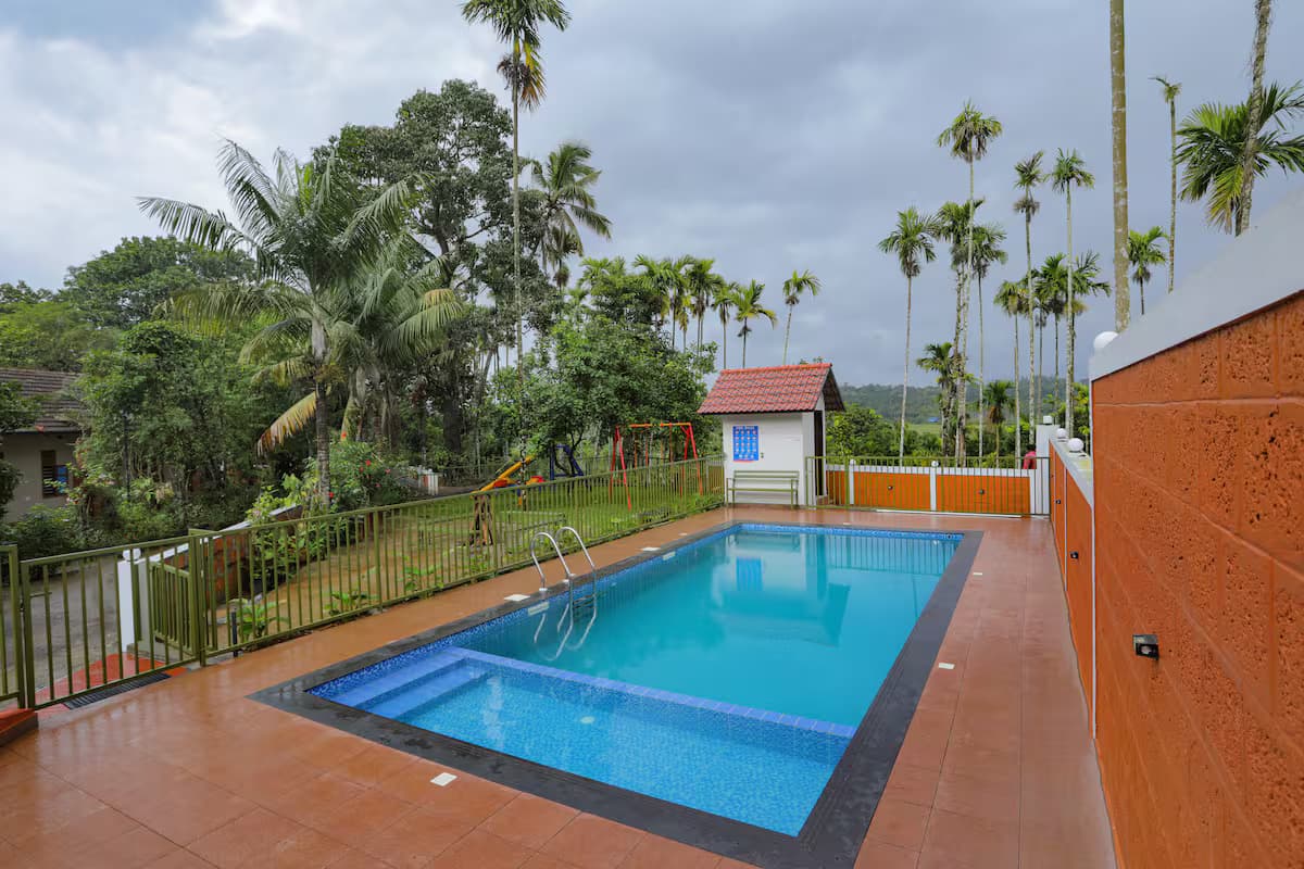 Luxury Swimming Pool At Wayanad